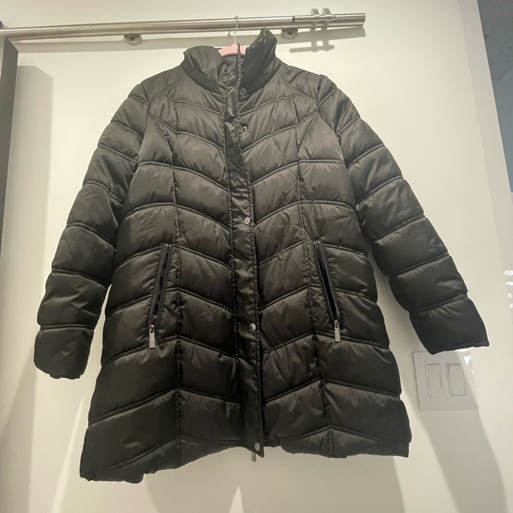 Black Winter Jacket by Kenneth Cole